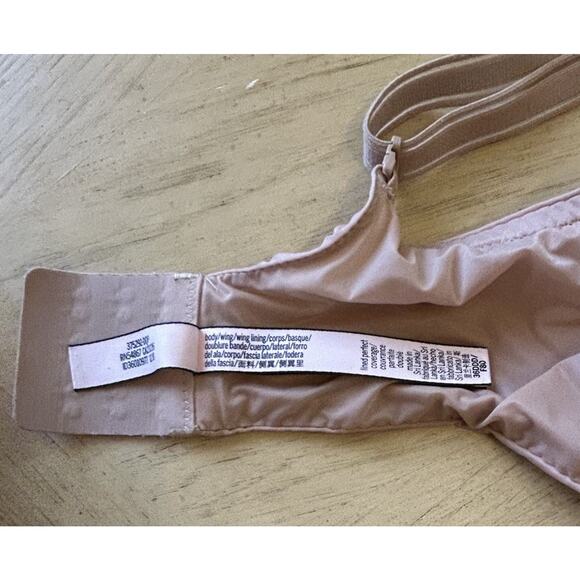 Victoria's Secret Lined Perfect Coverage Bra Size 36DDD Nude Convertible Straps - Picture 3 of 9